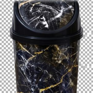 China Dustbin With Swinging Flapper Kitchen / Washroom13 inch Height 9.5 Inch Wide (Copy)