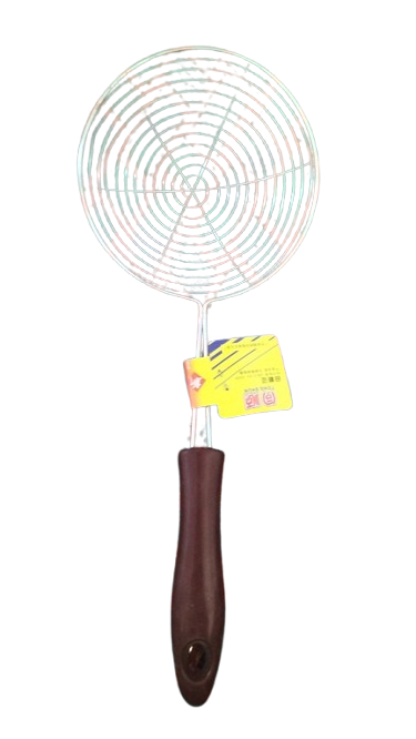 Tong Shun Small 5 Inch Stainless Steel Deep Strainer Frying for Pakora Chips