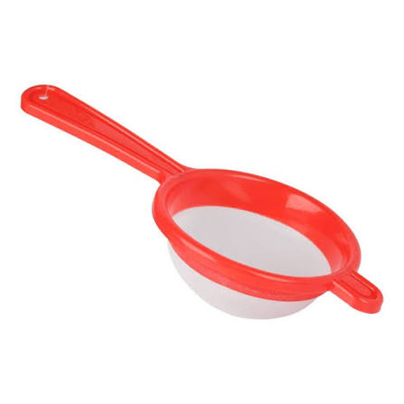 Plastic Tea Strainer – Chae Poni Red Color