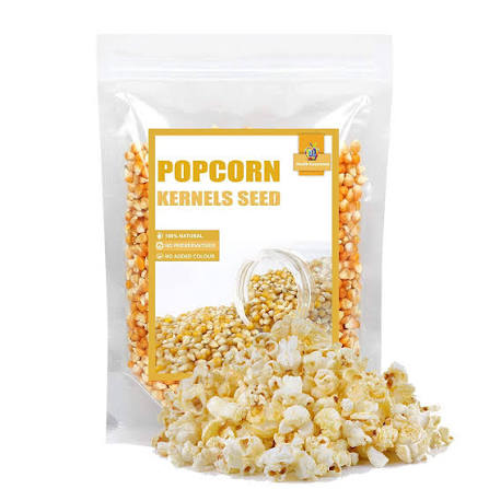 Raw Popcorn Kernels Uncooked Popcorns 100 gm