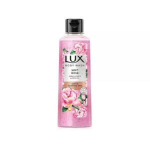 LUX SOFT ROSE BODYWASH BOTTLE 250ML